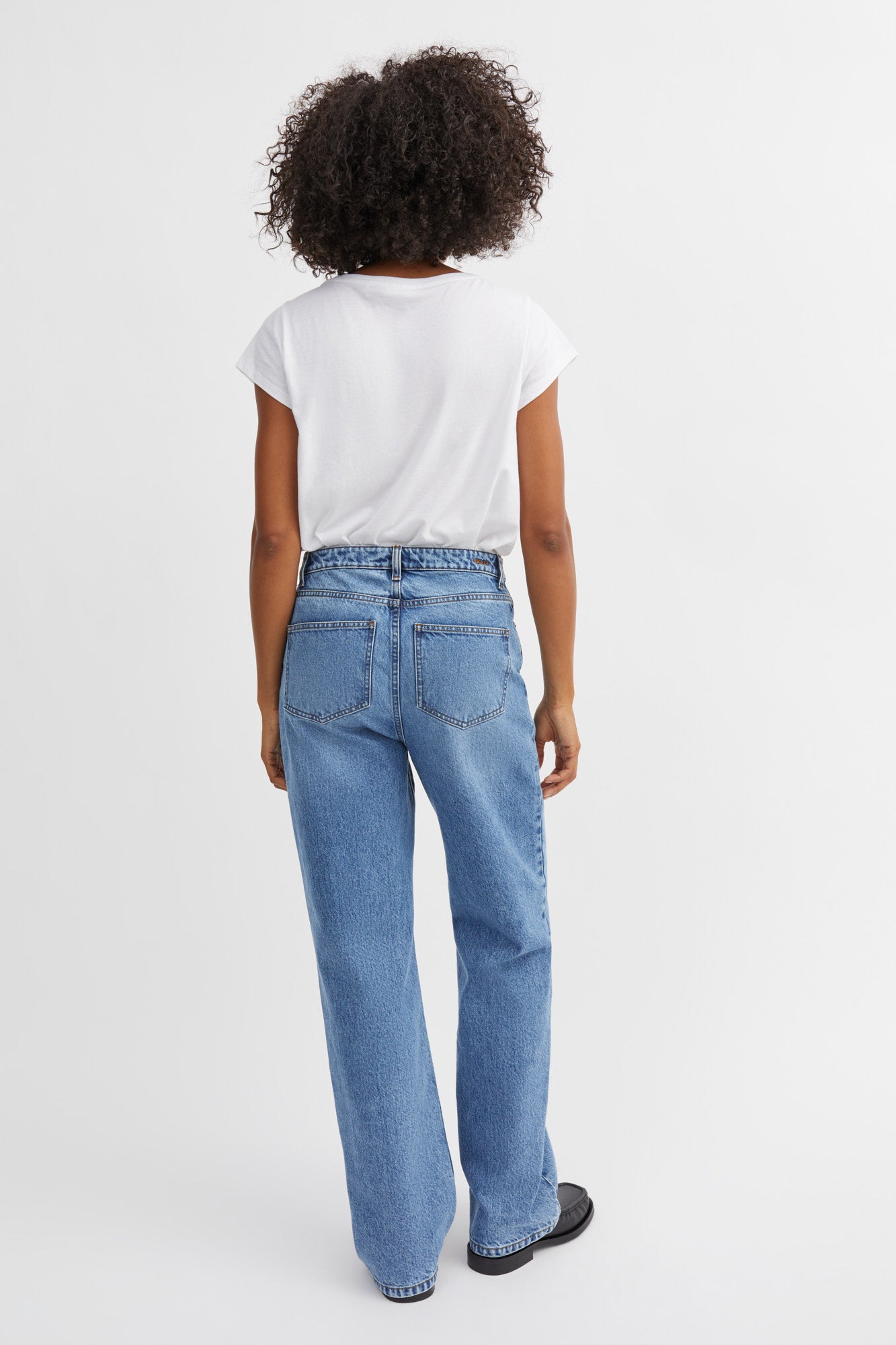 Skall Studio Maddy straight jeans Jeans Worn mid blue